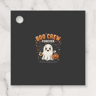 Etiquetas Para Lembrancinhas Equipe Boo para Sempre Design de Fantasma de Hallo
