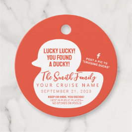 Etiquetas Para Lembrancinhas Escolha seu Pato de Cruzeiro Colorido