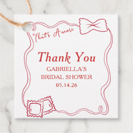 Etiquetas Para Lembrancinhas Esse é um Chá de panela italiano, obrigado