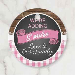 Etiquetas Para Lembrancinhas Estamos adicionando o amor de S'more à nossa fam