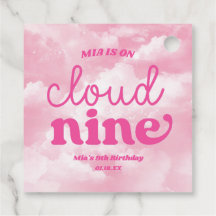 Estamos na Nuvem Nove Rosa 9ª Festa de aniversário