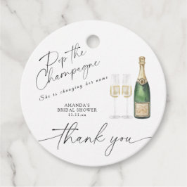 Etiquetas Para Lembrancinhas Estoure o champanhe - obrigado festa de noiva