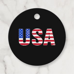 Etiquetas Para Lembrancinhas EUA Camisa Bandeira Patriótica Americana Mulheres