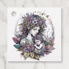 Etiquetas Para Lembrancinhas Fada-mãe e criança