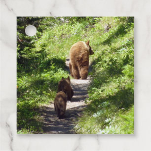 Etiquetas Para Lembrancinhas Família Brown Bear