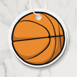 Etiquetas Para Lembrancinhas Fãs de esportes de basquete jogador da equipe trei