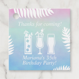 Etiquetas Para Lembrancinhas Favoritos para festas de Piscina de Sip e Dip
