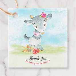 Etiquetas Para Lembrancinhas Fazenda De Gato De Aquarela Obrigado