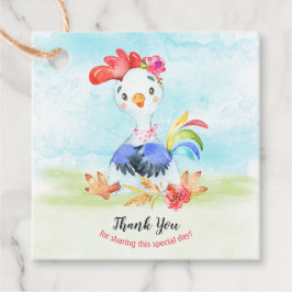 Etiquetas Para Lembrancinhas Fazenda De Rapariga De Aquarela Obrigado