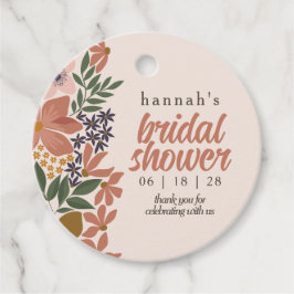 Etiquetas Para Lembrancinhas Fazenda Floral ou Casamento