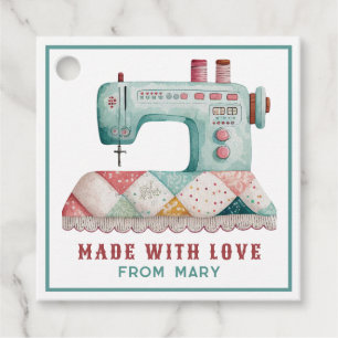 Etiquetas Para Lembrancinhas Feito com amor   Costura personalizada