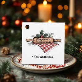 Etiquetas Para Lembrancinhas Felicidade é Feriado de Natal Caseiro