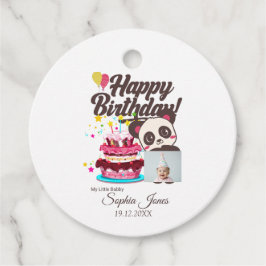 Etiquetas Para Lembrancinhas Feliz Aniversário, Meu Bebê - Foto Personalizada/