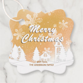 Etiquetas Para Lembrancinhas Feliz ano novo de Neves da Casa Branca Dourada