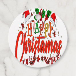 ETIQUETAS PARA LEMBRANCINHAS FELIZ CHRISTAMAS