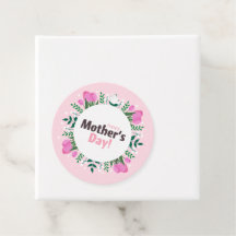 Feliz Dia das Mães Tulipas Rosa