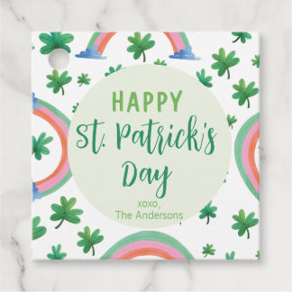 Etiquetas Para Lembrancinhas Feliz Dia de São Patrício PERSONALIZADO