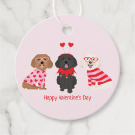 Etiquetas Para Lembrancinhas Feliz Dia dos Namorados Maltipoo Cães