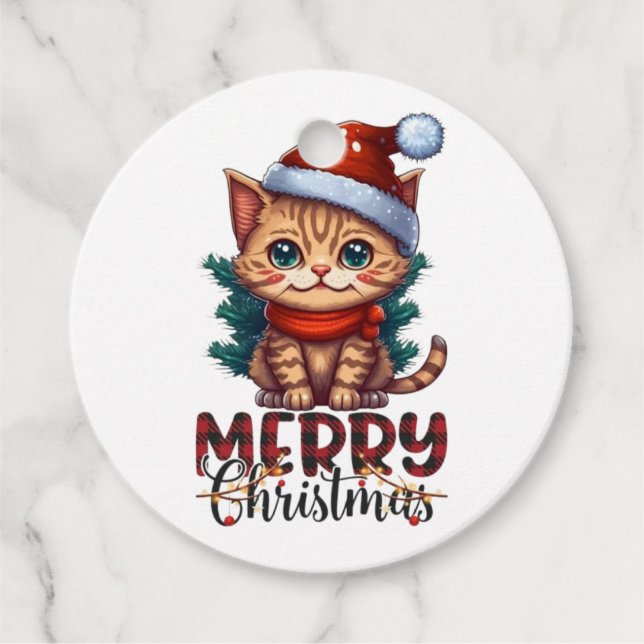 Etiquetas Para Lembrancinhas Feliz Natal (Frente)