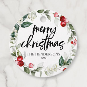 Etiquetas Para Lembrancinhas Feliz Natal Berry Folaves