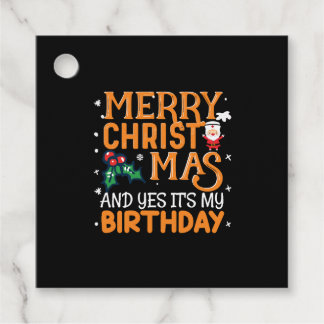 Etiquetas Para Lembrancinhas Feliz Natal E Sim É Meu Aniversário