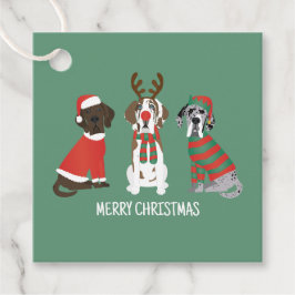 Etiquetas Para Lembrancinhas Feliz Natal - Grande Dane Dogs