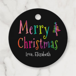 Etiquetas Para Lembrancinhas Feliz Natal Personalizado Colorido