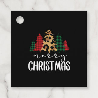 Etiquetas Para Lembrancinhas Feliz Natal Svg Leopard Tree