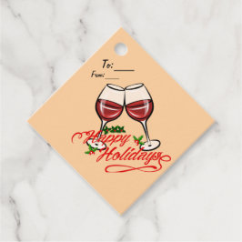 Etiquetas Para Lembrancinhas Feliz Natal Vinho