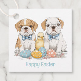 Etiquetas Para Lembrancinhas Feliz Páscoa English Bulldogs