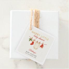 Etiquetas Para Lembrancinhas Feliz Pequeno Bebê Chá de fraldas