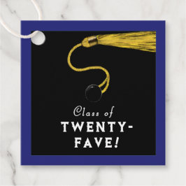 Etiquetas Para Lembrancinhas Festa Azul de Graduação 2025