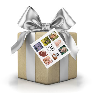 Etiquetas Para Lembrancinhas festa de aniversário 18ª colagem de fotos obrigado