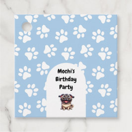 Etiquetas Para Lembrancinhas Festa de aniversário azul-escura