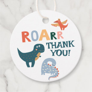 Etiquetas Para Lembrancinhas Festa de Aniversário de criança do Dinossauro Gato