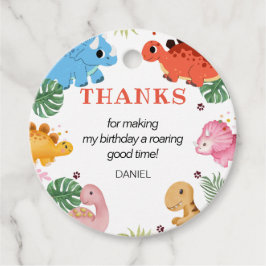 Etiquetas Para Lembrancinhas Festa de aniversário de Dinossauro Bonito do Parti