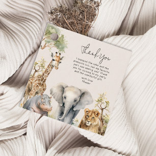 Etiquetas Para Lembrancinhas Festa de Aniversário de Foto de Animal Selvagem pa