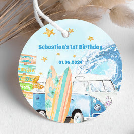 Etiquetas Para Lembrancinhas Festa de aniversário de surfe na praia