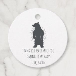 Etiquetas Para Lembrancinhas Festa de aniversário do urso