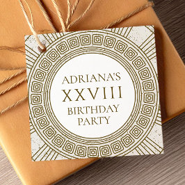 Etiquetas Para Lembrancinhas Festa de aniversário elegante