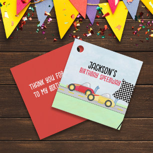 Etiquetas Para Lembrancinhas Festa de aniversário Favorece Carros De Corrida De