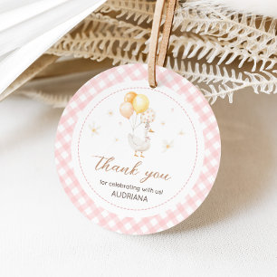 Etiquetas Para Lembrancinhas Festa de aniversário Gingham bobo