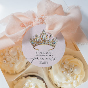 Etiquetas Para Lembrancinhas Festa de aniversário Real Princesa Coroa