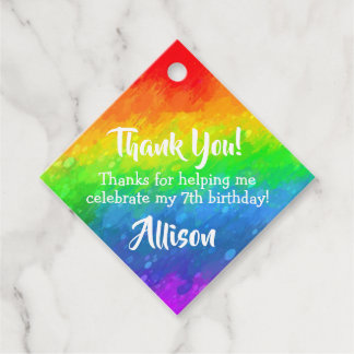 Etiquetas Para Lembrancinhas Festa de Arte | Partido da Tinta