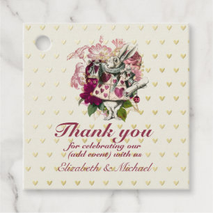 Etiquetas Para Lembrancinhas Festa de Chá Personalizada Vintage Alice no País d