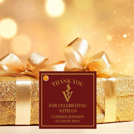 Etiquetas Para Lembrancinhas Festa de formatura da Escola Veterinária Dourada M