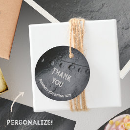 Etiquetas Para Lembrancinhas Festa de homem do estilo loft de metal negro