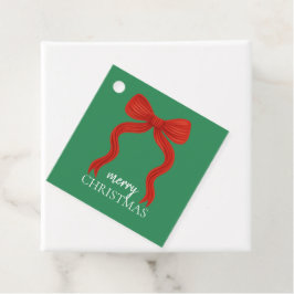 Etiquetas Para Lembrancinhas Festa de Natal do Arco Vermelho Elegante -