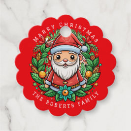 Etiquetas Para Lembrancinhas Festa de Natal do Elf Magical