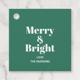 Etiquetas Para Lembrancinhas Festa de Natal Festiva e Bright